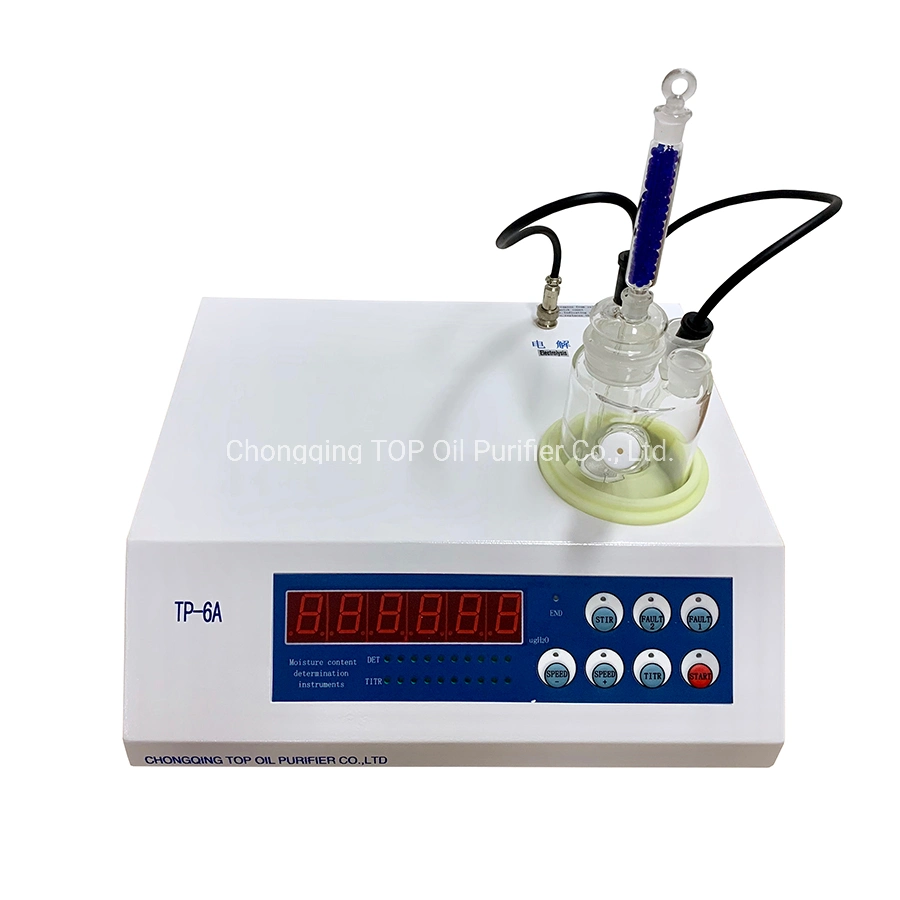 La norme ASTM D6304 D1533 Digital titration coulométrique Karl Fischer de l'analyseur d'humidité