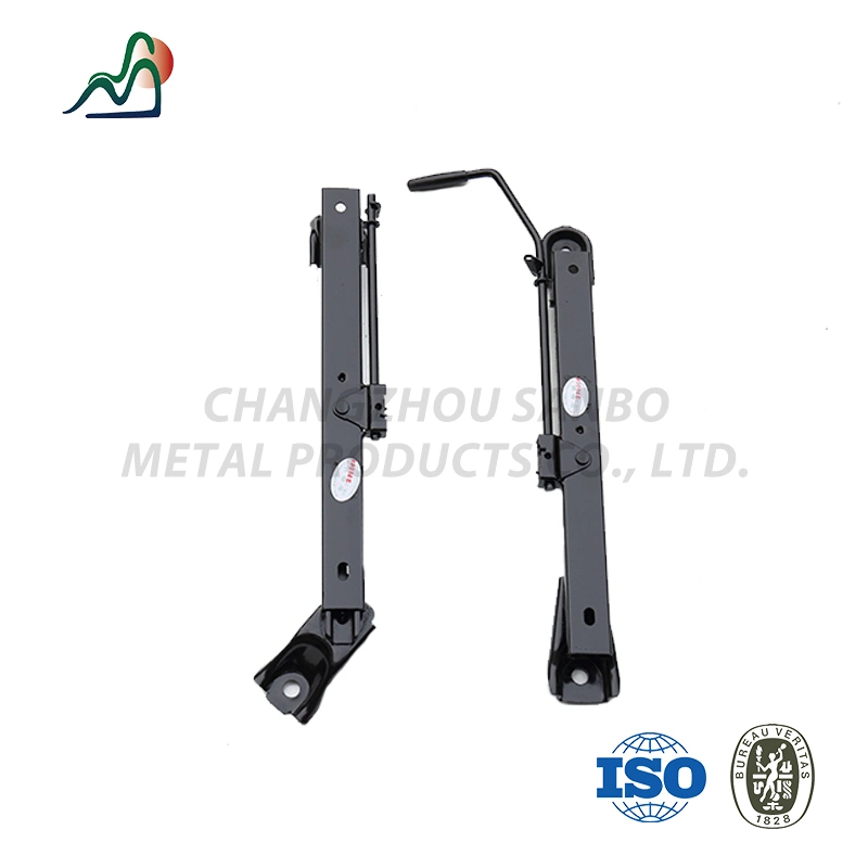 Proveedor de accesorios de Auto Ingeniería Black-Coated asiento del vehículo Rail deslizante para tornillos de fijación