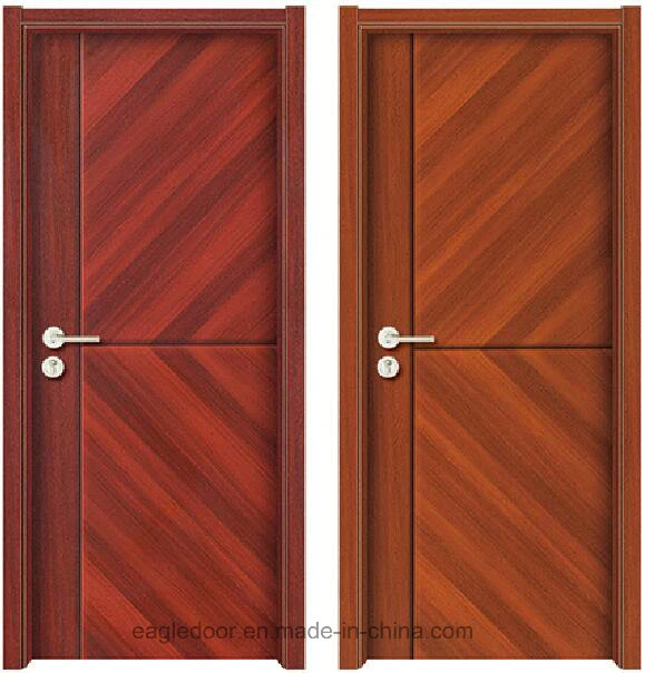 Simple Designs Modern Hospital Wood Door Design Melamine Finish Door Bedroom Interior Wooden Door (EI-HP0102)