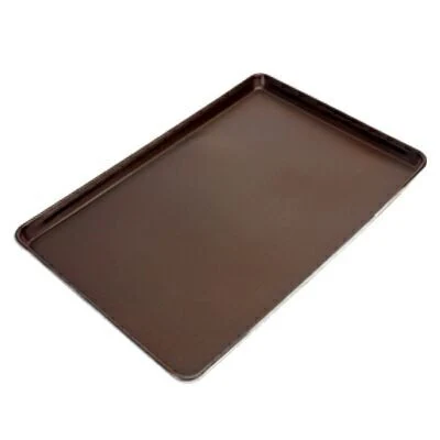 Venta caliente de la placa de Sábana recipientes de cocción de pan de pizza en aluminio bandejas Non-Stick