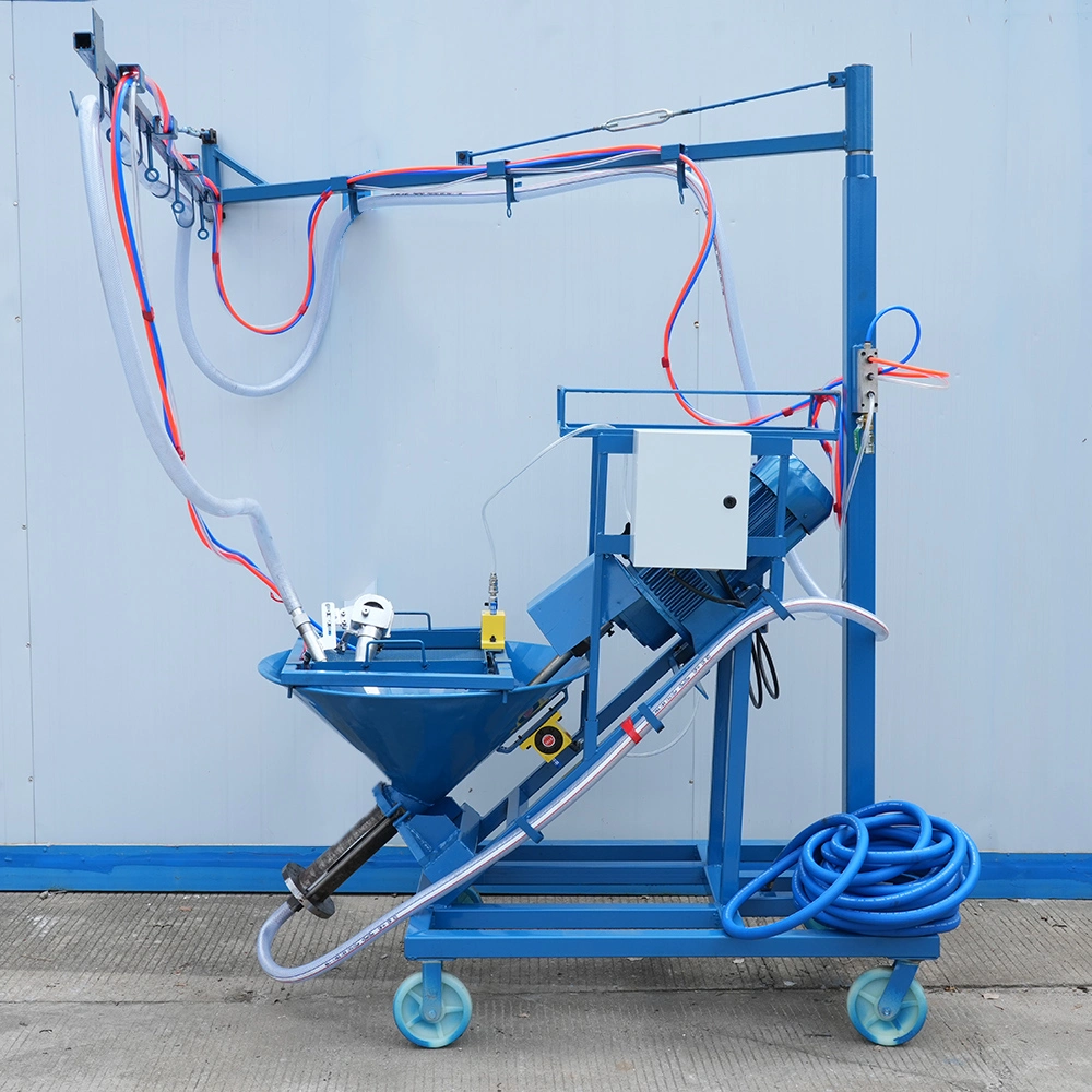 Grc Mortar Spraying Construction Engineering Cement River Embankment Guardrail Emulsion Paint Spraying Machine