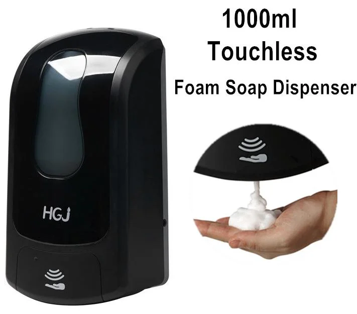 Wall Mount Free Touch Electronic Alcohol Gel Soap Dispenser with 1L Capacity