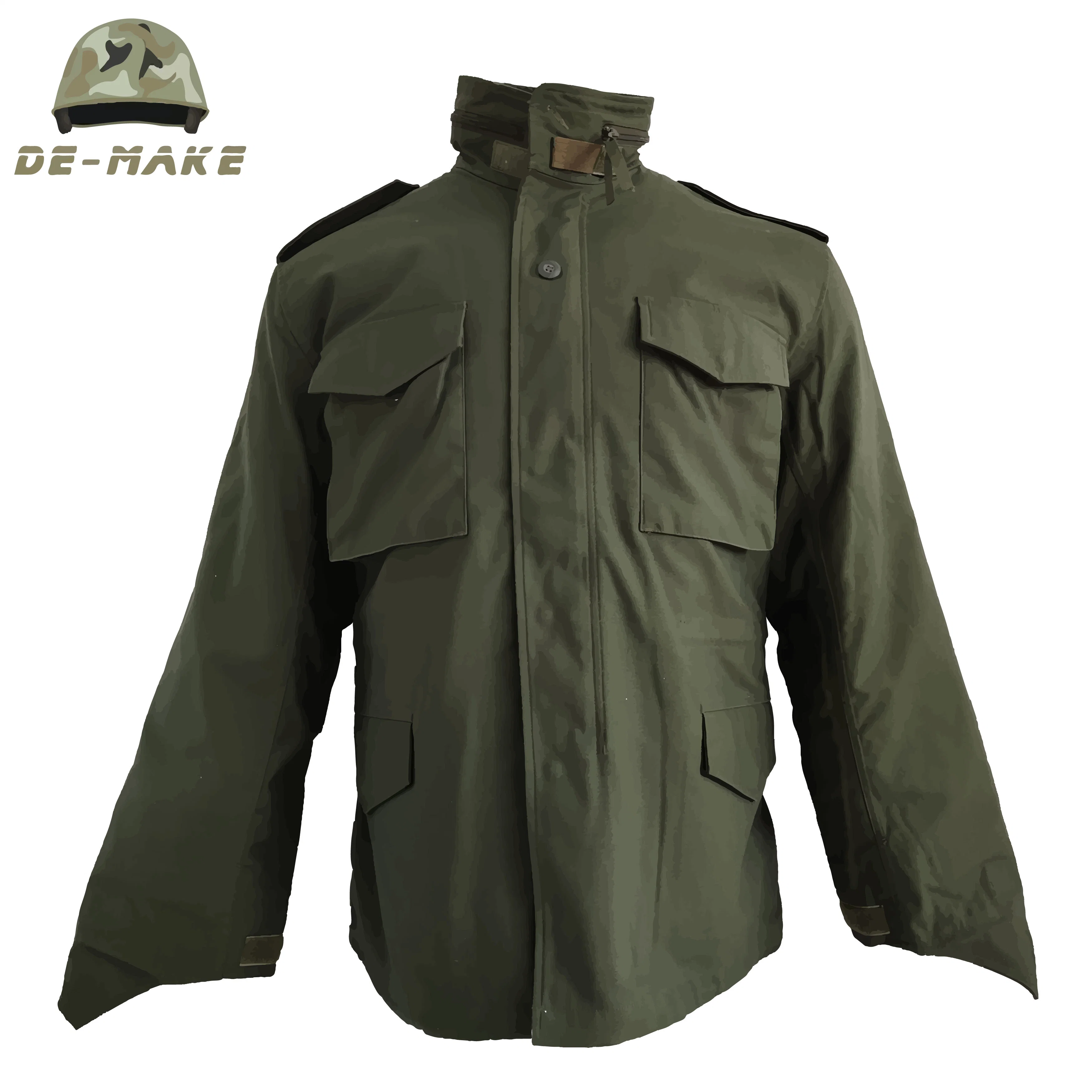 2023 Easy to Use and Reliable M65 Field Jacket with Multiple Functions Green Jacket