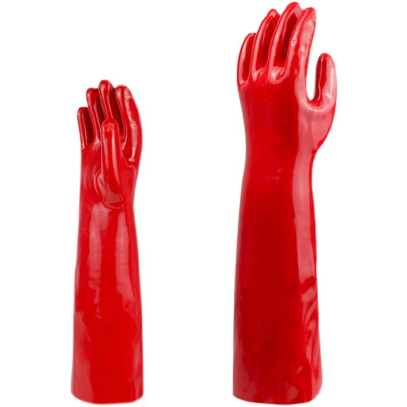 Manufacturers Directly Supply Waterproof and Steam Proof Rubber Gloves Acid, Alkali, Oil and Boiling Water Resistant Heat Insulation Gloves