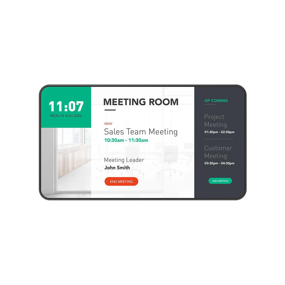 Meeting Room Digital Signage Knx RJ45 RS483 Poe Pre-Installed Sdk API Open Android Linux Tablet PC Poe