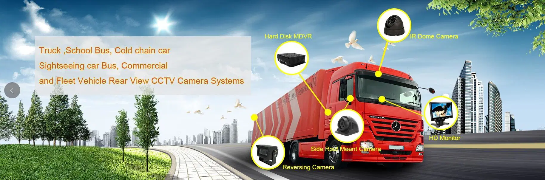 720p 4 Channel HDD GPS Tracking Video DVR Recorder for Vehicles Car Bus