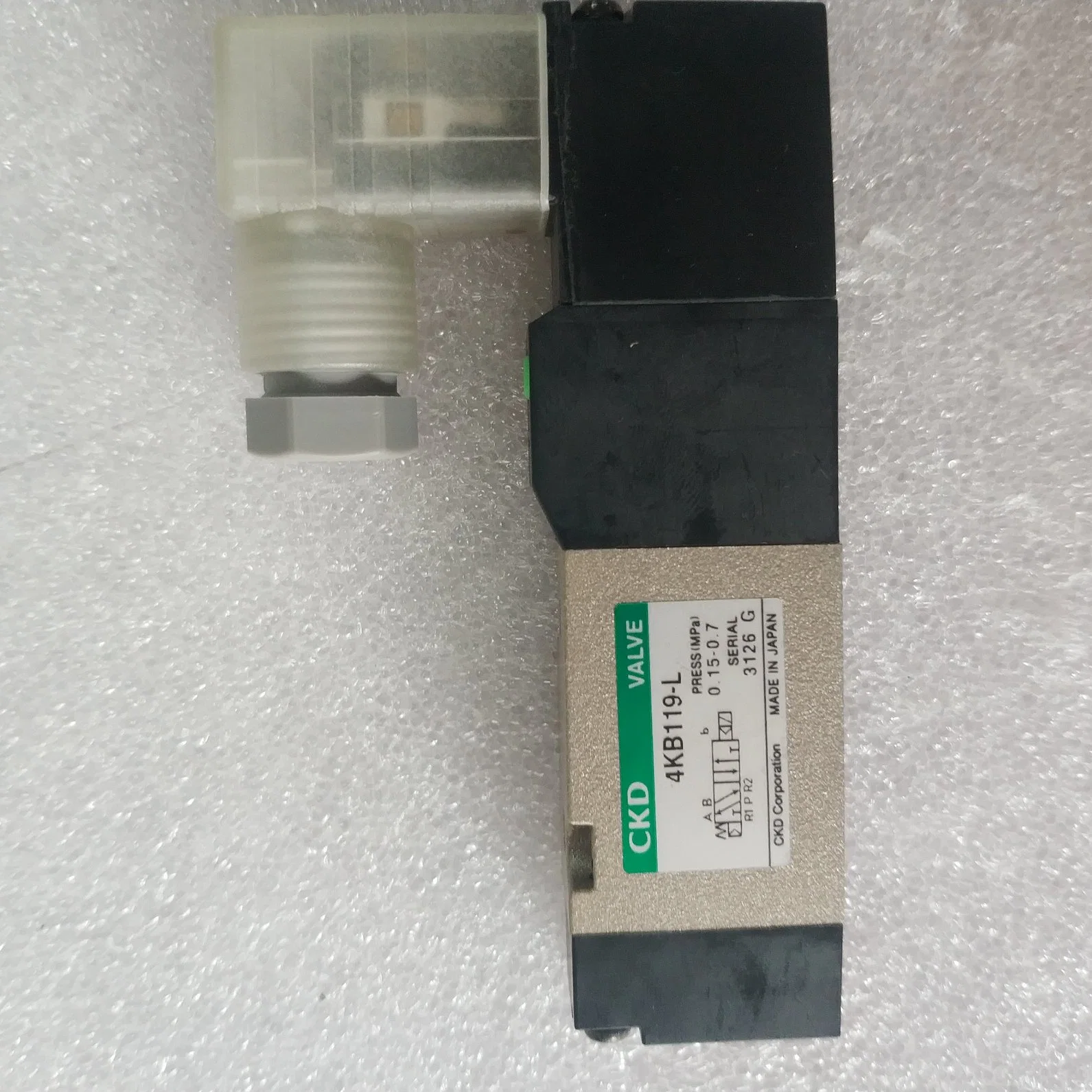 Imported New Solenoid Valve for CKD 4kb119-00-L-DC24V Air Valve 4kb119-L Cylinder for Ryobi Machine for Ryobi 750