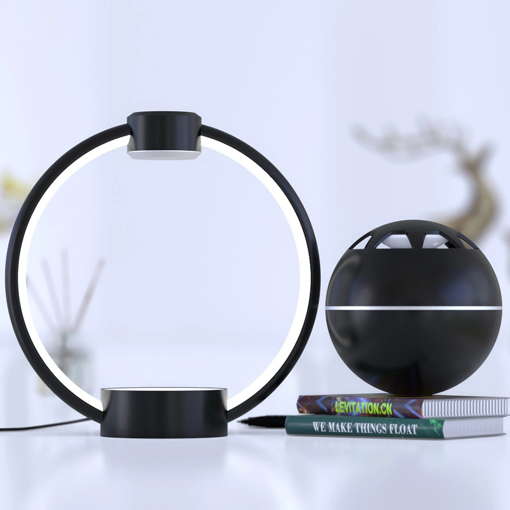 Magnetic Levitation Decoration Bluetooth Sound Desktop Creative Lamp Home Stereo Floating Speaker