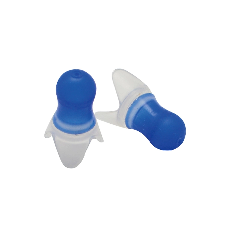 Vacuumed Grey Silicone Earplug Without Cord for Ear Protection