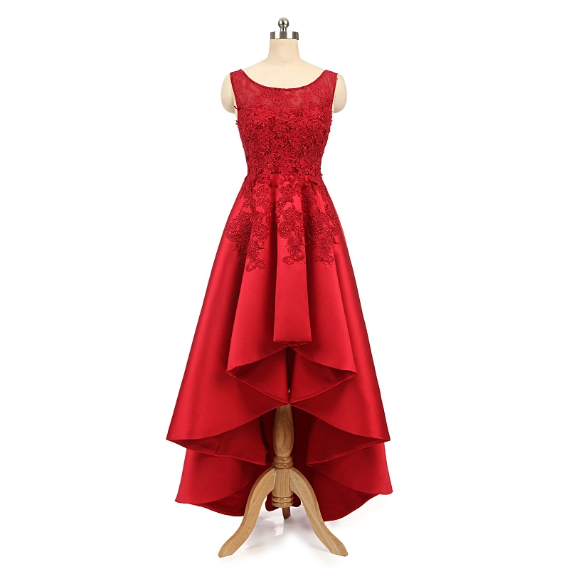 High Quality Red Lace Dress Evening Dress