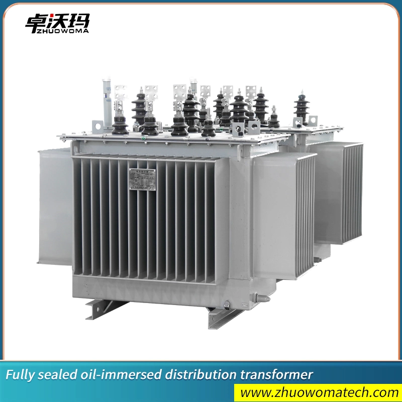 S11-M-30~2500kVA Oil Transformer Three-Phase Three-Dimensional Coil Core Oil &ndash; Immersed Transformer Power Distribution Cabinet