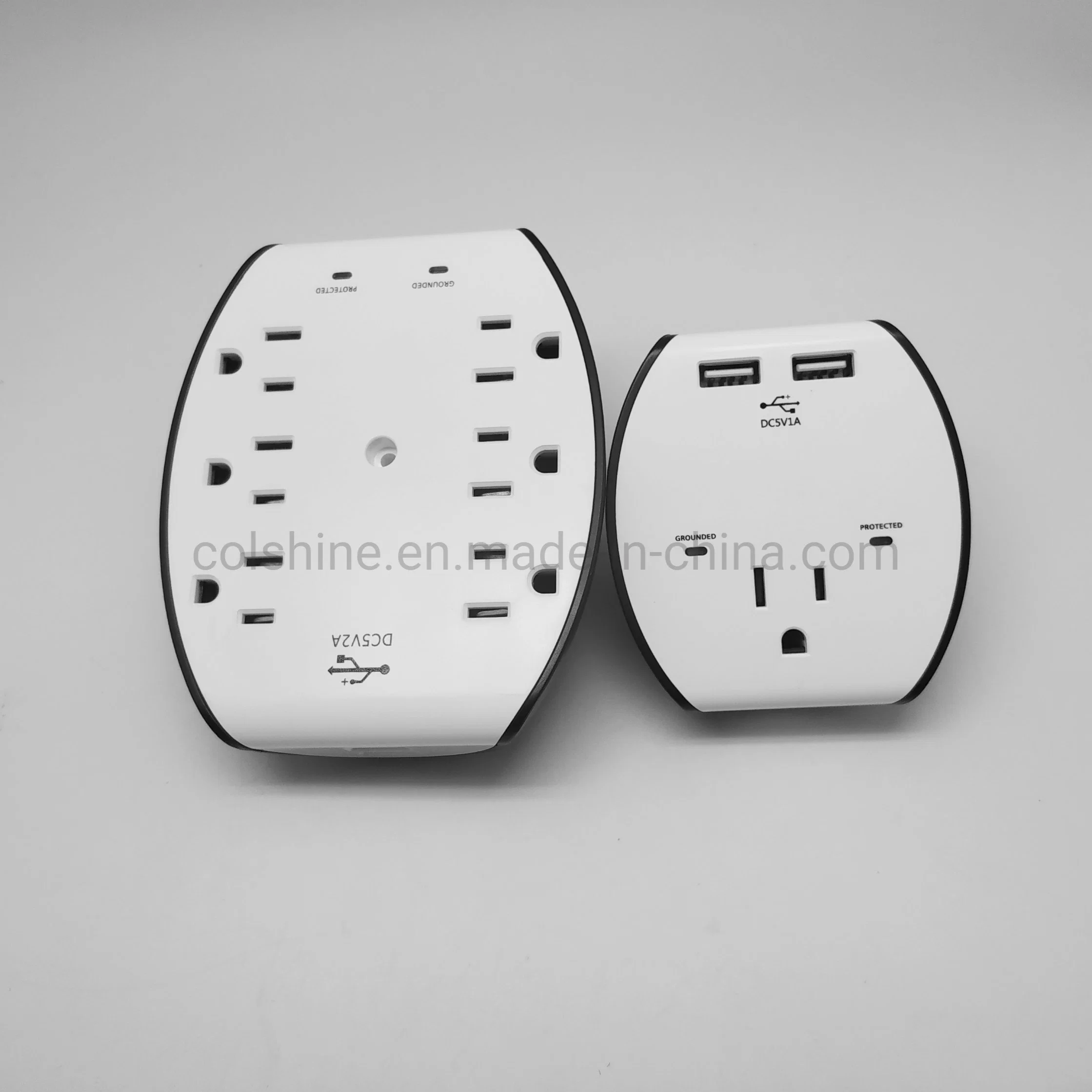 15A 125V American Standard Wall Socket Power USB Outlet Adapter