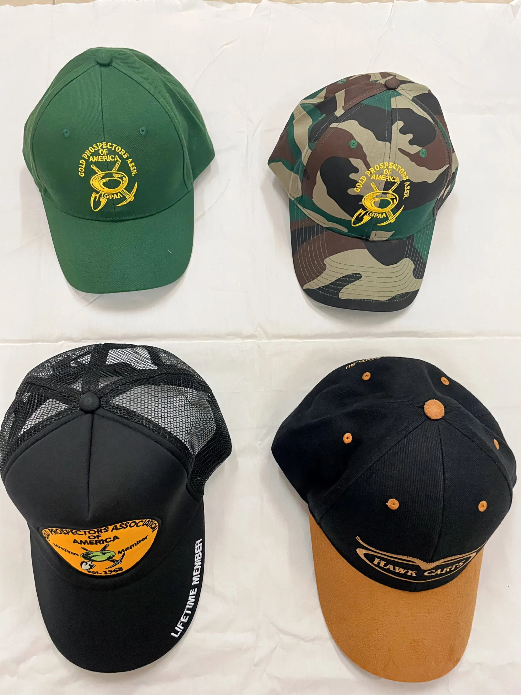 Бейсбольная кепка хлопка бейсбольной кепки сетки крышки Snapback вышивки панели Wholeasale 6