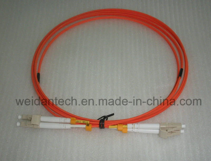 LC-LC Multimode Duplex Om2 Fiber Optic Cable Patch Cord