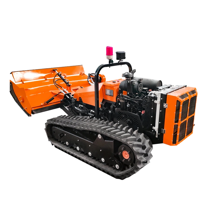 Multifunctional Remotely Controlled Petrol Driven Mowing Tracked Mower