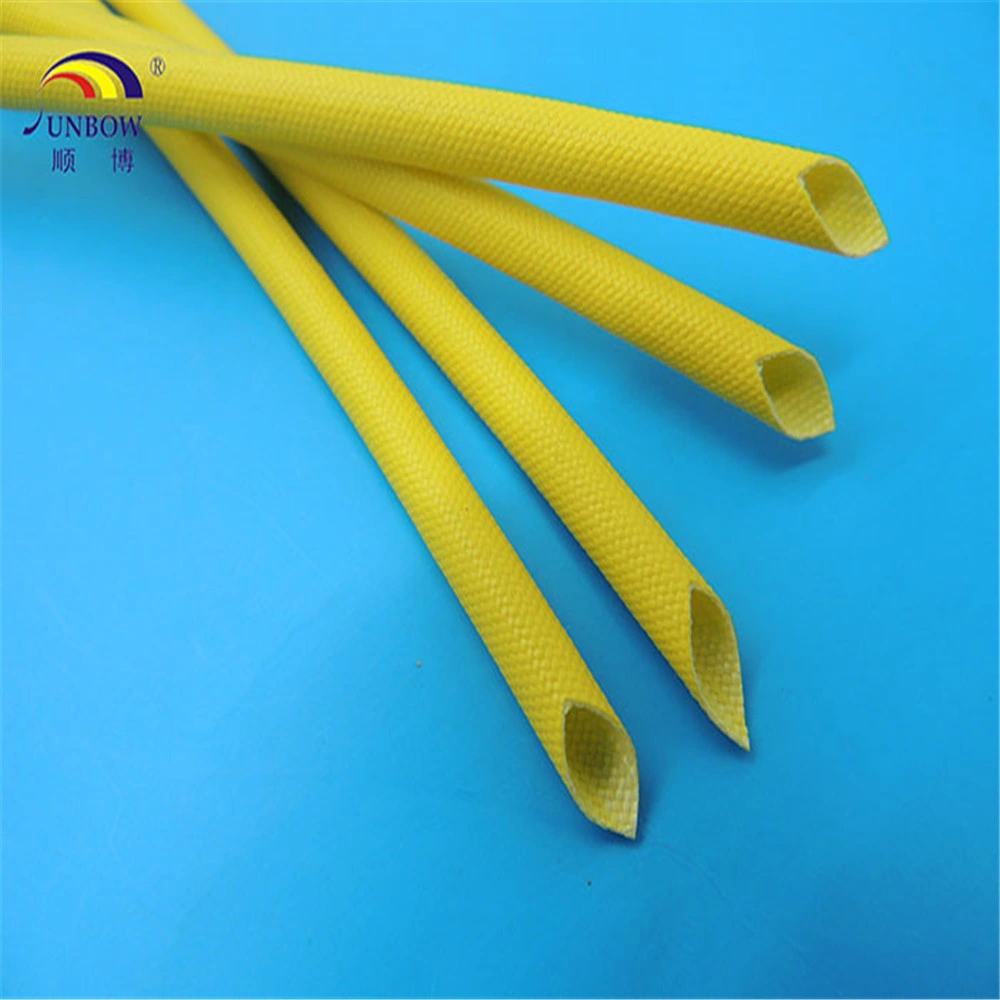 Direct Selling 1.2kv Silicone Coated Fiberglass Sleeving