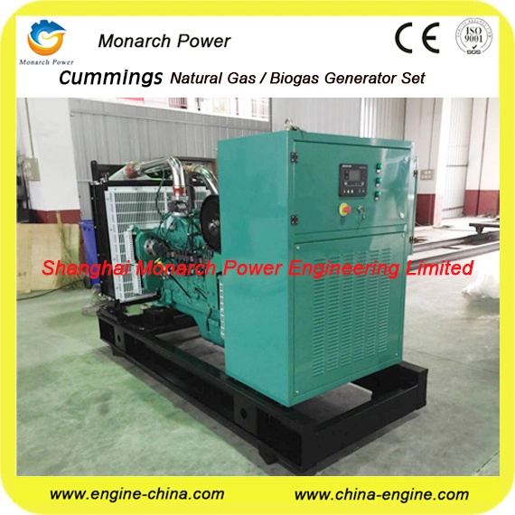 Ce Approved 25~1100kw Cummins Biogas / Natural Gas Generator Set