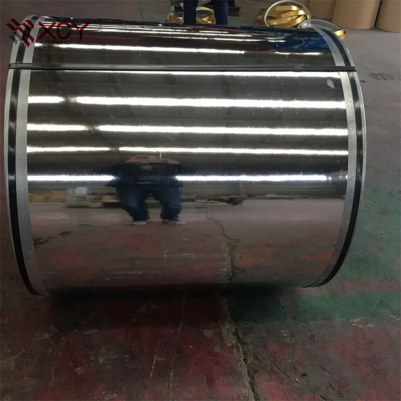 Ss400p 0.22mm 5mm Regular Spangles Gi Steel Coil En10346 Dx51d S280 Grade Al Zn Galvanized Steel Coil Stock Price