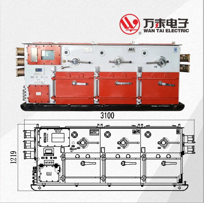 Mining Flameproof and Intrinsically Safe Type Multi-Loop High-Voltage Vacuum Electromagnetic Switch