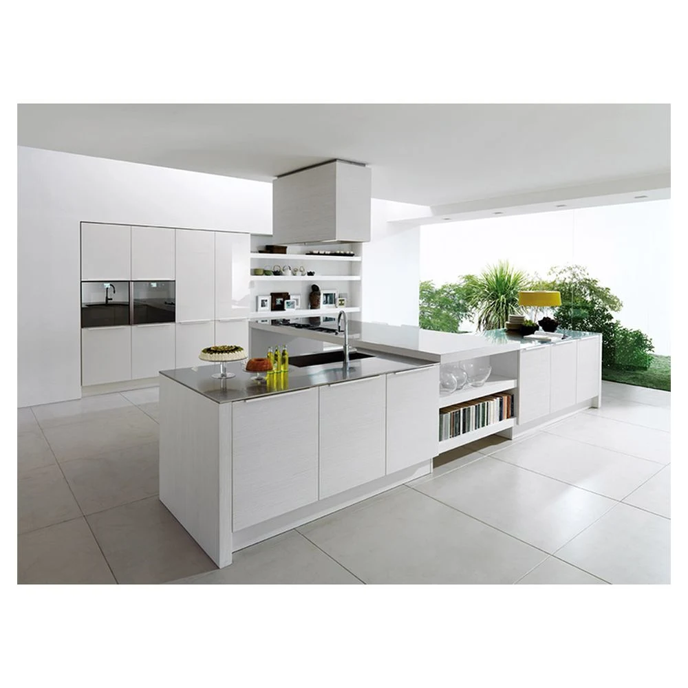 Prima Prefab Direct Manufacturer Fashionable European Style Kitchen Cabinets