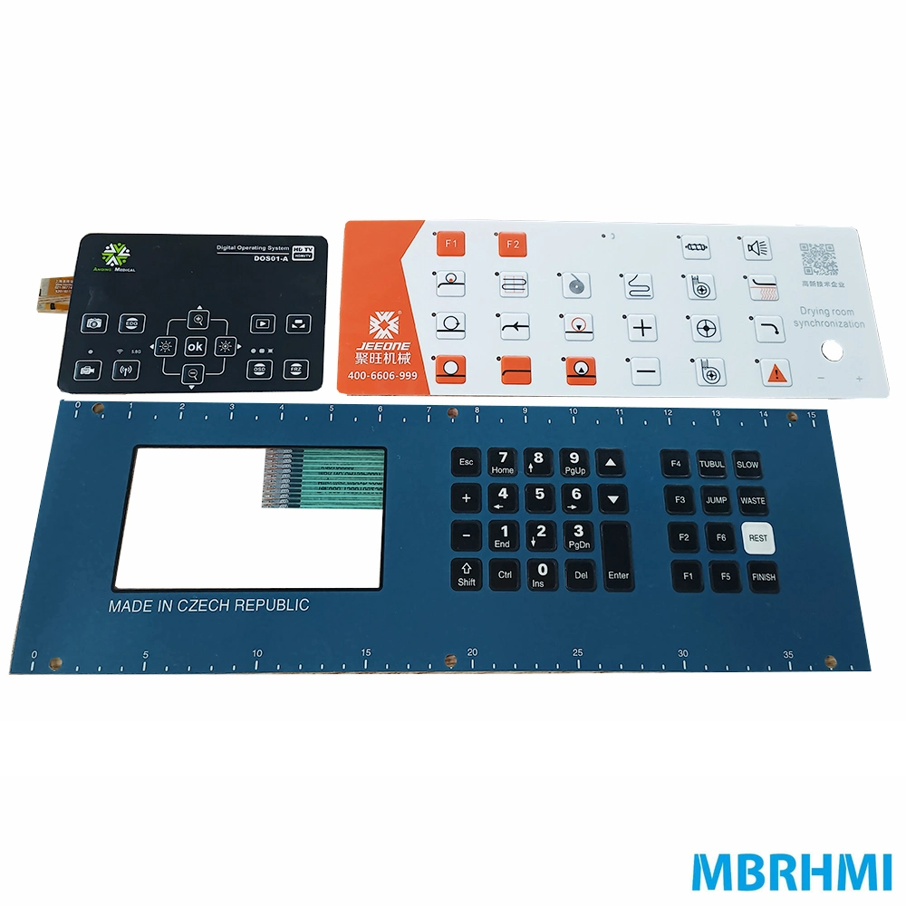 New Design Wholesale/Supplier Durable Practical Self Adhesive Waterproof Electrical Membrane Switch Keyboard