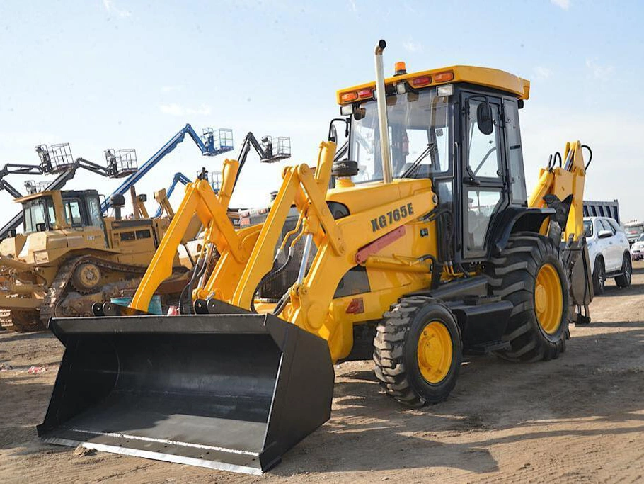 1.8 Ton Xg765 4X4 Wheel Backhoe Loader Best Price