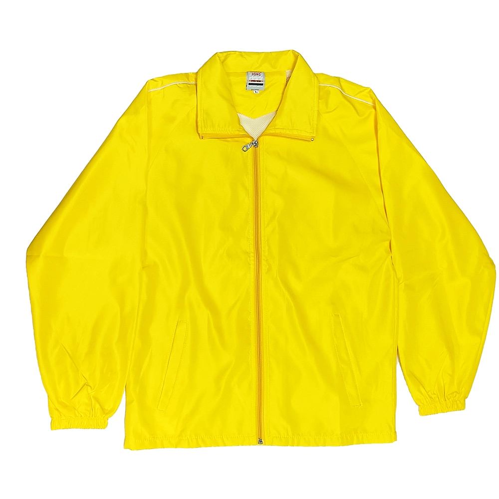 Yc014 # Roupa de trabalho com revestimento fino amarelo