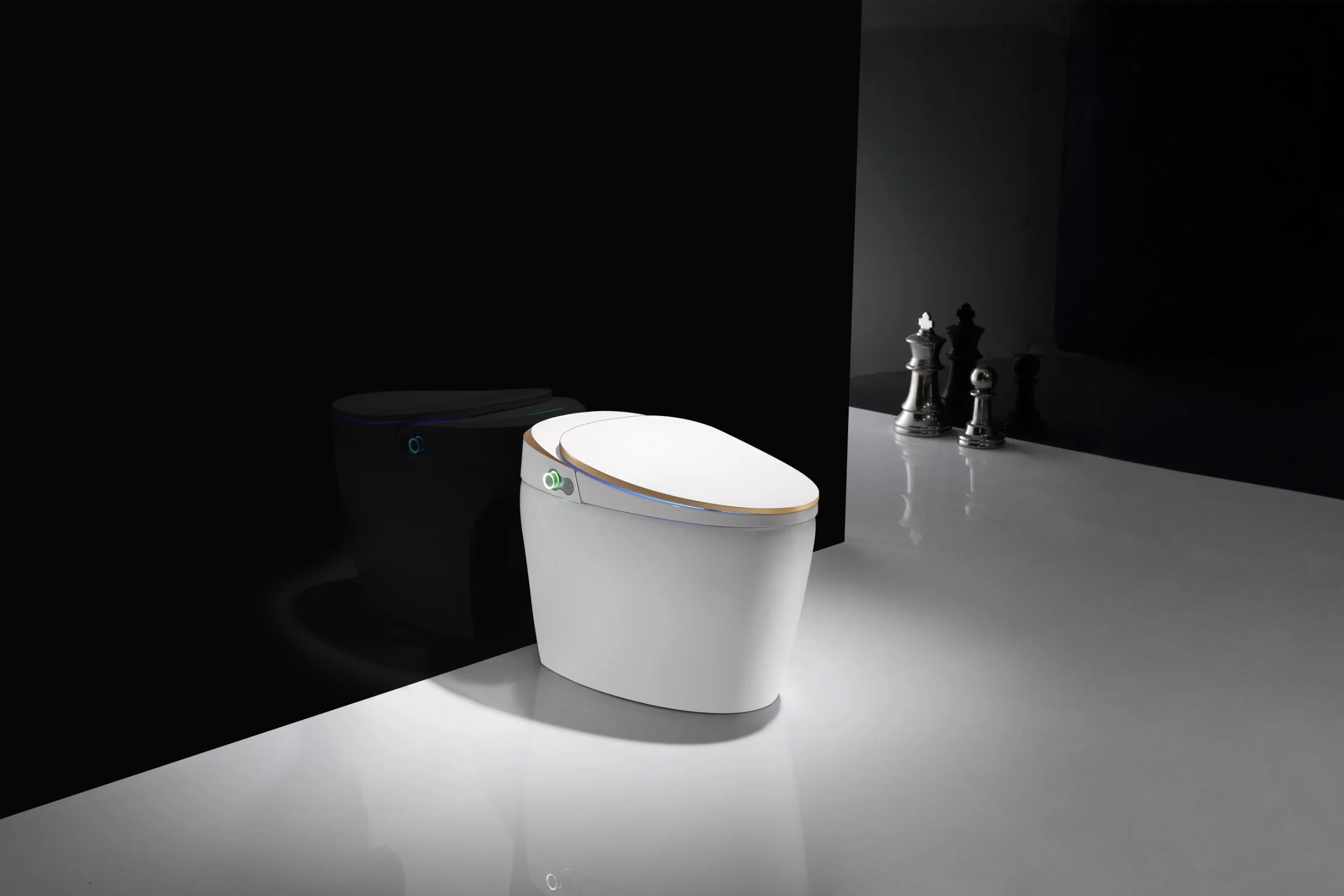 Wholesale/Supplier Ceramic Sanitary Ware Wc One Piece Electric Toilet Intelligent Bowl Bthroom Smart Toilet for Hotel