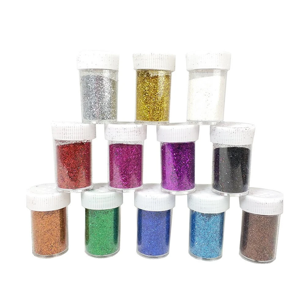 Kunst Kunsthandwerk Glitter Powder Shaker Verschiedene Farben