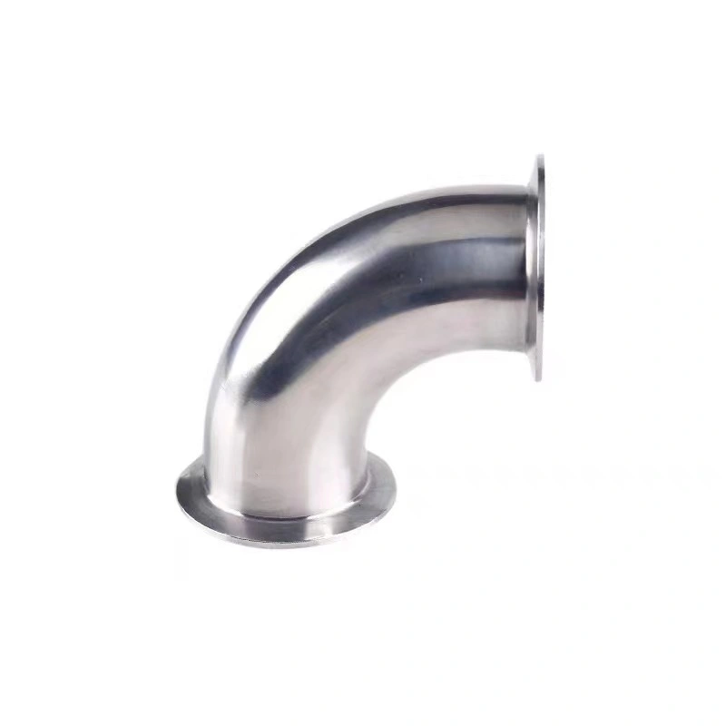 Wenzhou Bstv Sanitary Elbow with Clamped Ending for Food Grade