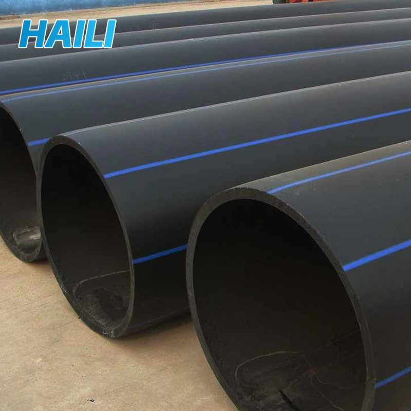 16-1600mm Black Sewage Pipe HDPE Pipe Cost Per Foot