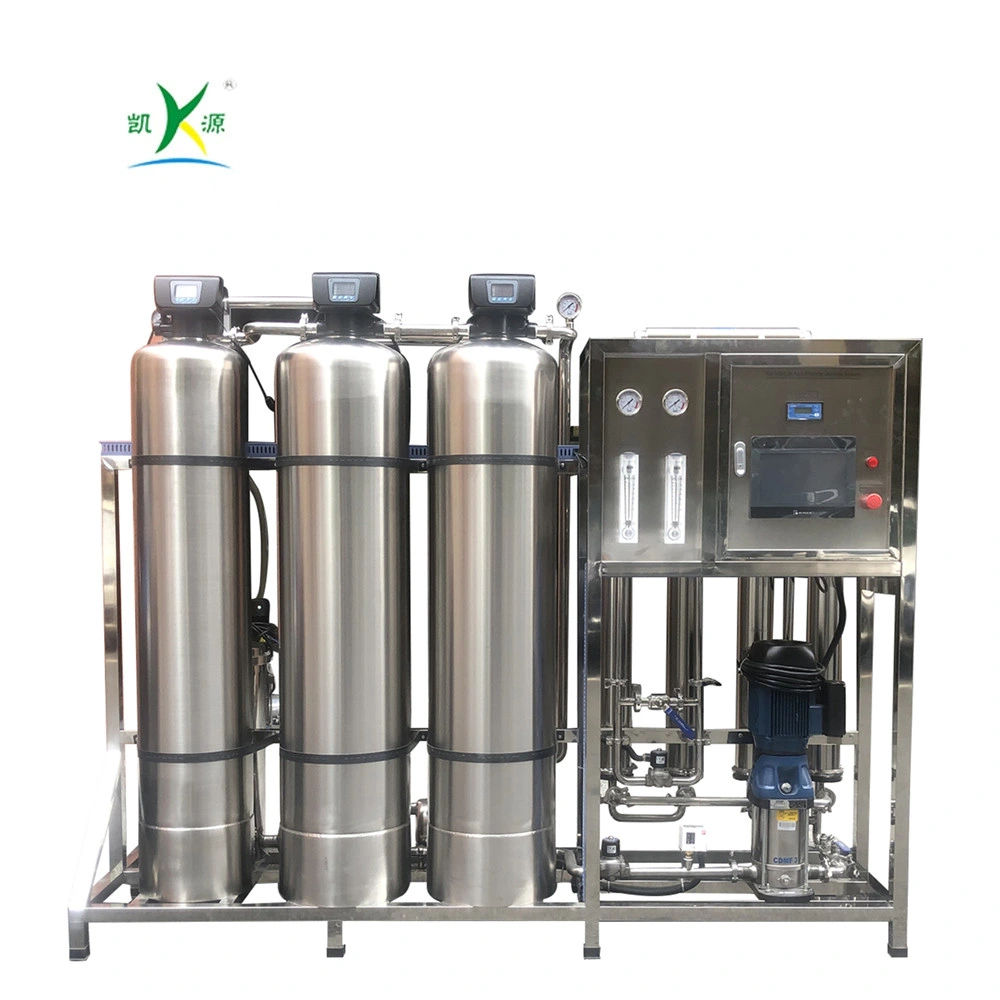 Laboratory Water Deionizer 1000lph Borehole Water Treatment System Reverse Osmosis Water Purification Machine