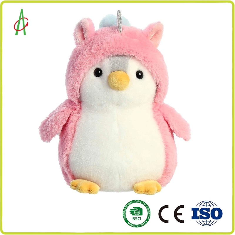 Custom Kids Plush Handmade Cartoon Cute Toy Sleeping Fabric Stuffed Unicorn Toy