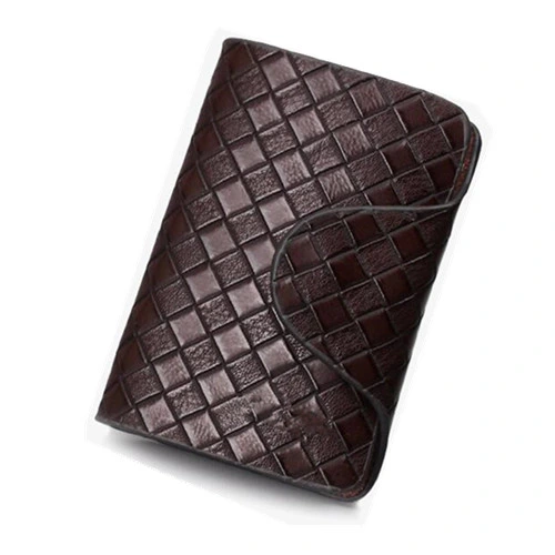 Fashion Minimalist PU Leather Slim Business Plastic Card Holder Wallet