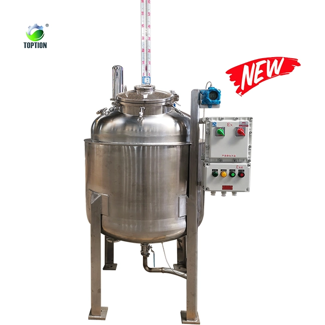 1000L Jacketed Stainless Steel Tank with Chiller for Alcohol Cooling