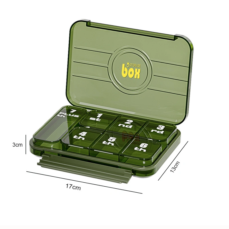 Viajar 7 Dias caso 28 Compartimentos plásticos mensal pílula Caixa do Organizador