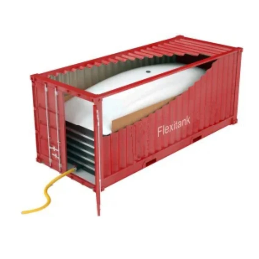 20ft contenedor Flexitank Flexis tanque Flexis Bolsa para productos químicos WYD-Flexitok 3′ ′ válvula de bola CN; Shn Transporte de líquidos a granel