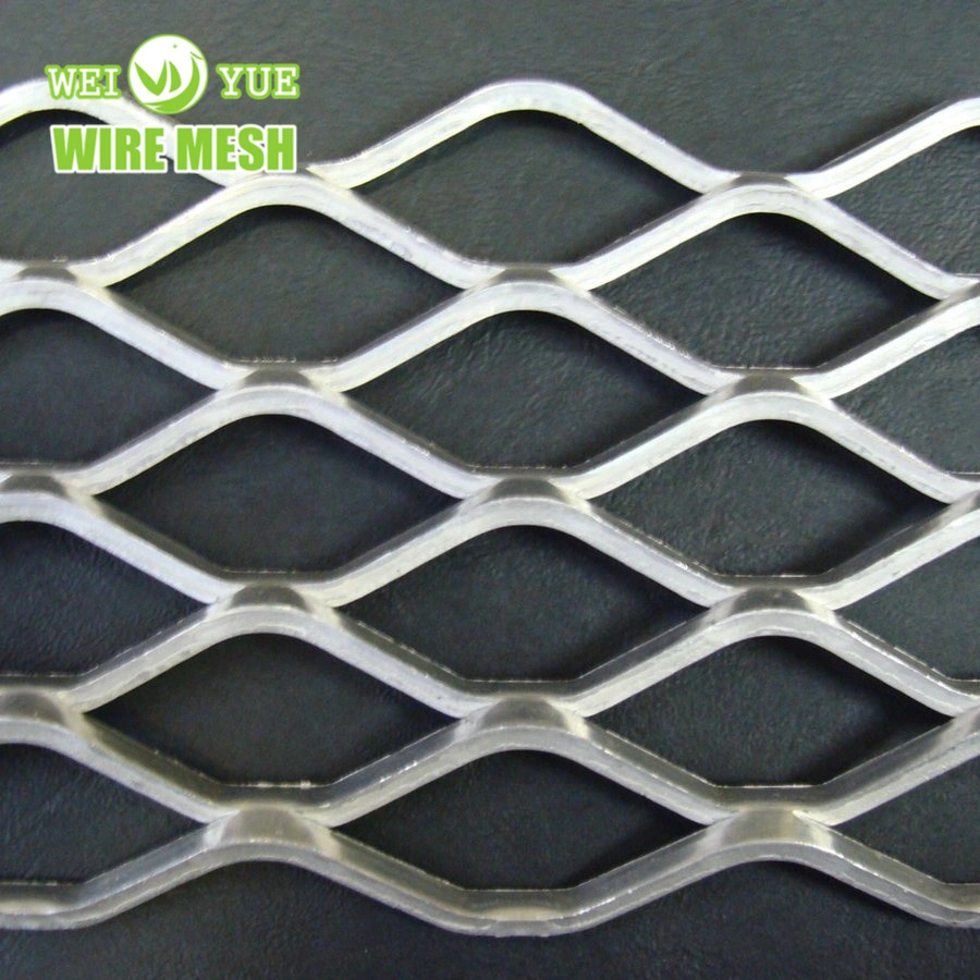 China Fabricante de acero galvanizado/ inoxidable malla metálica expandida, malla metálica expandida de aluminio