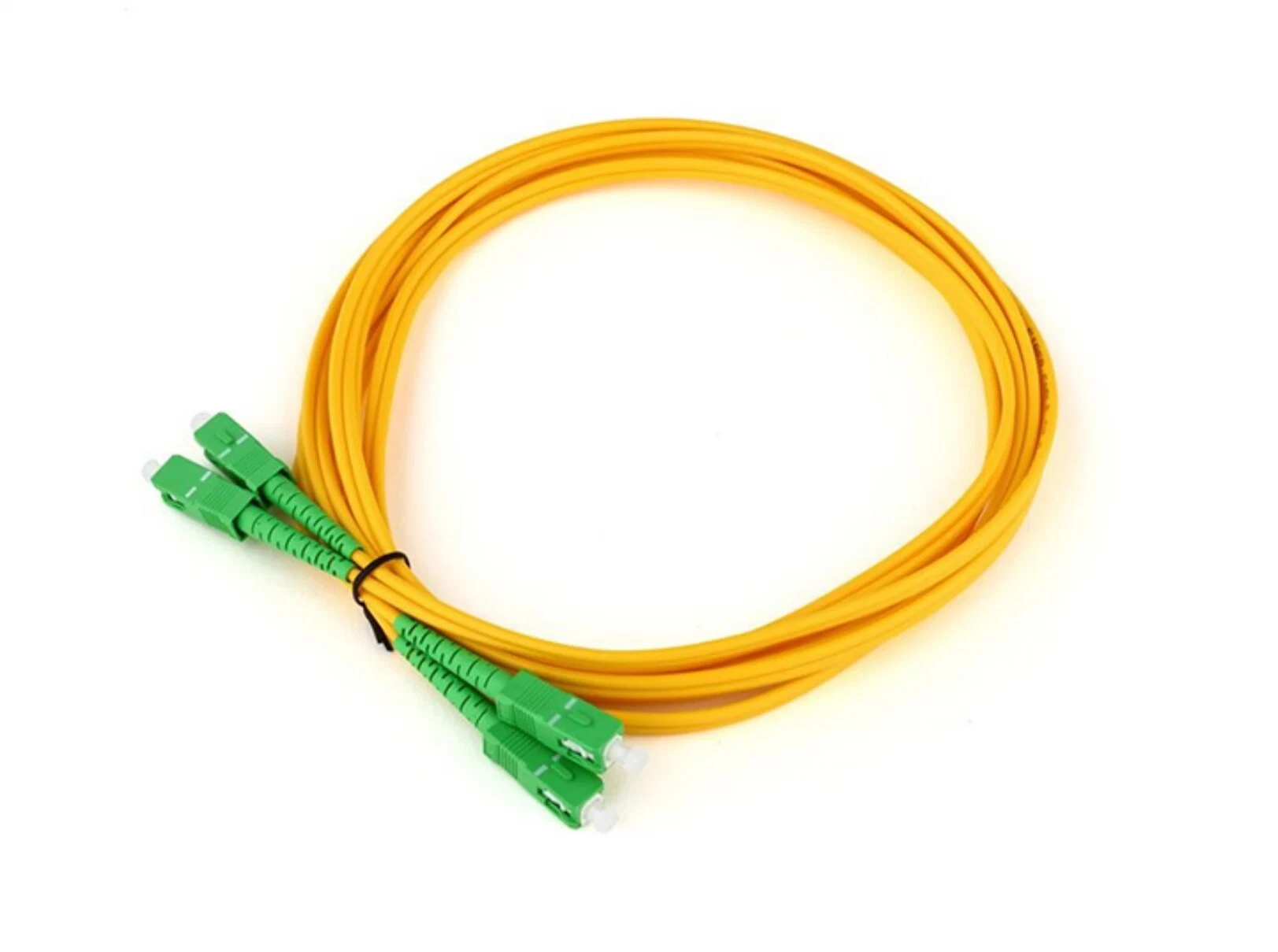 Patch Cord LC/PC-ST/PC, Sm G652D, 0.5m; Yellow Cable