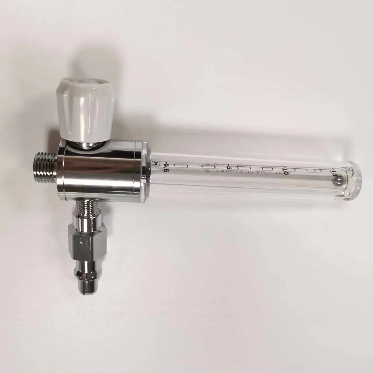 Germany/DIN Standard Medical Oxygen Flowmeter with Reusable Humidider