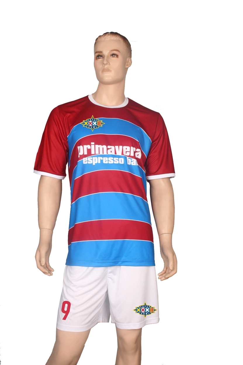 Birtheye Fabric Sportswear of Soccer Jersey Teamwear Without MOQ Limited