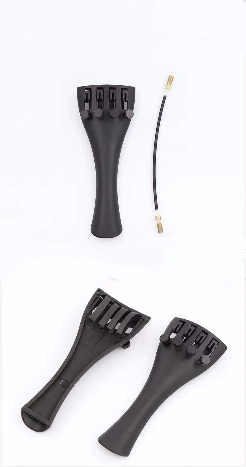 High quality/High cost performance  Wholesale/Supplier Carbon Fiber Violin Tailpiece 4/4 3/4 1/2 1/4 1/8