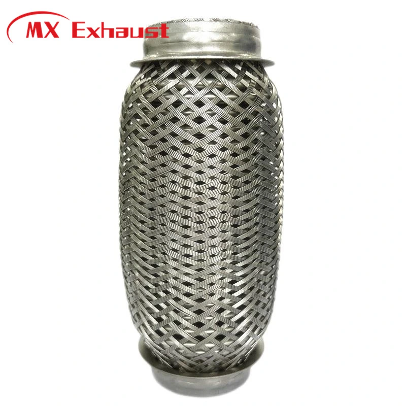 Stainless Steel Flexible Exhaust Pipe/Flexible Soft Connection with Outer Braid Interlock Layer