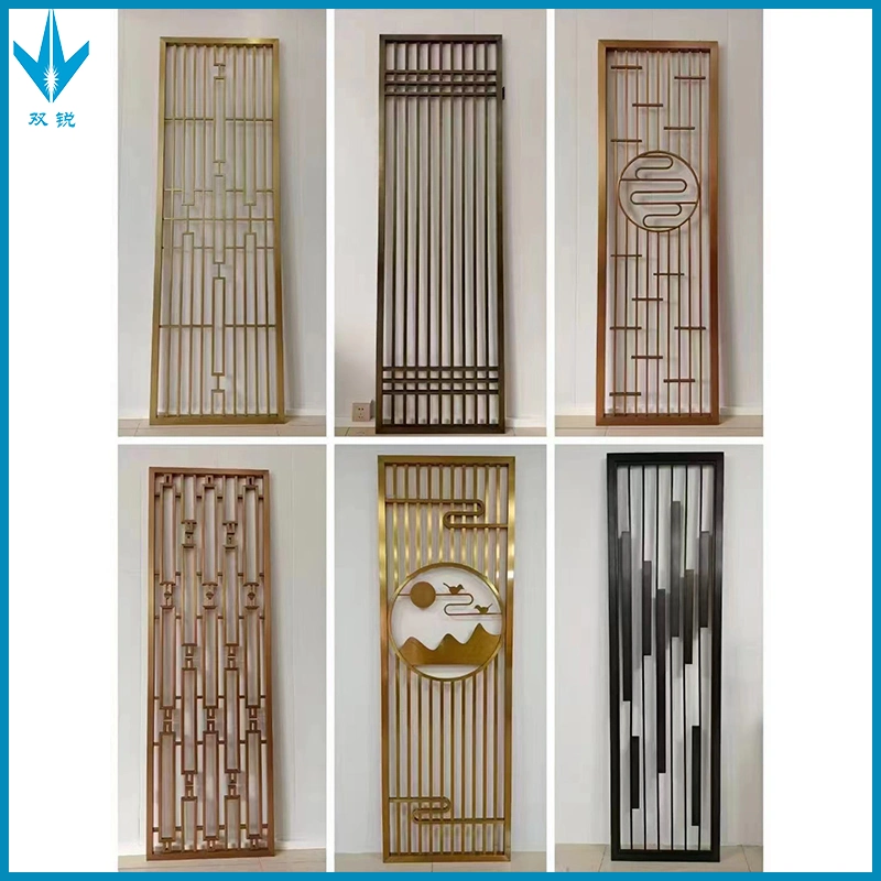 Customized Home Decor Laser Cut Room Partition Screen Restaurant Metal Screen