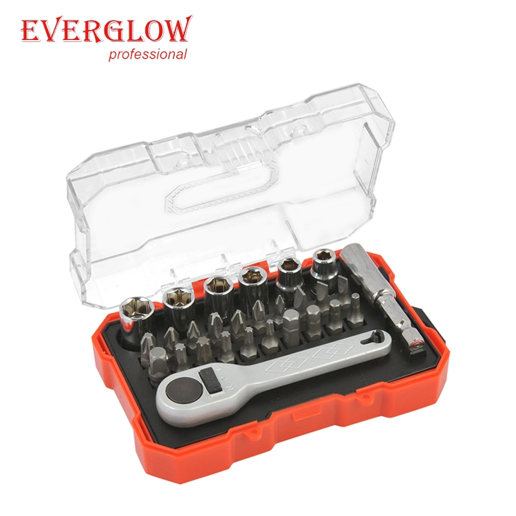 28PC Ratchet Wrench Screwdriver Set