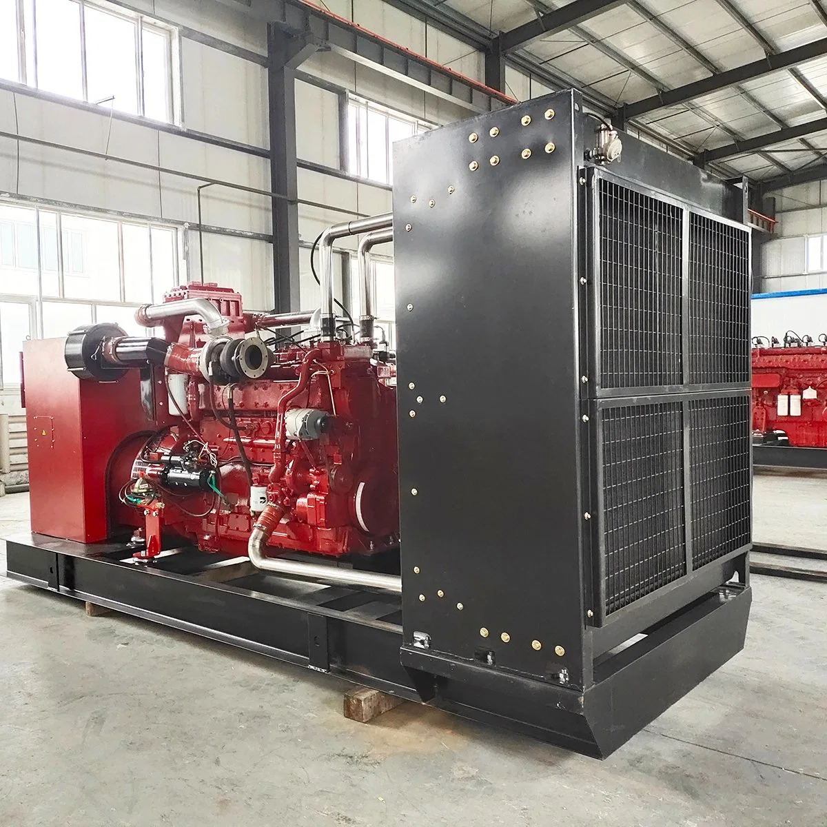 CE Approved Biogas Generator 1000kw Container Natural Gas Generator Grid Connection Cabinet