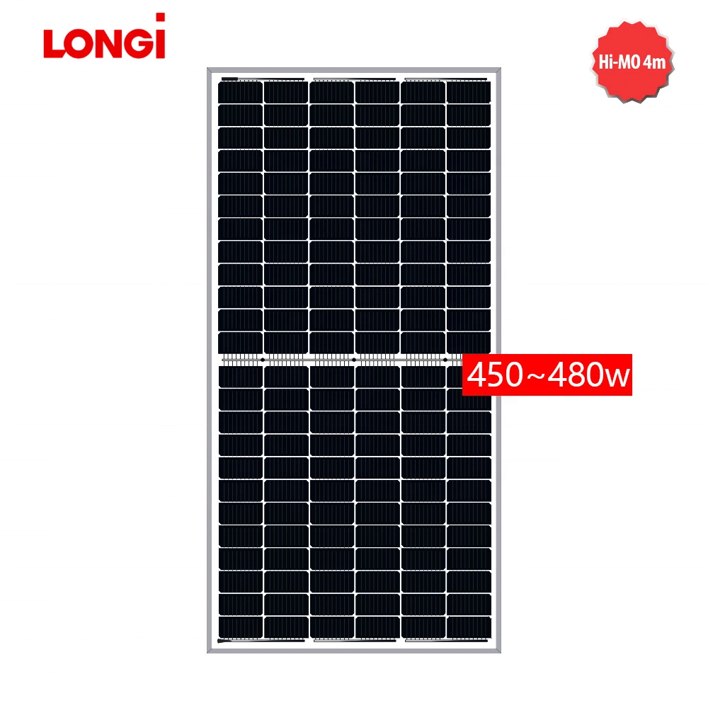 1377 Top 1 China Fabricante Longi Monofacial Panel solar 450 módulos PV