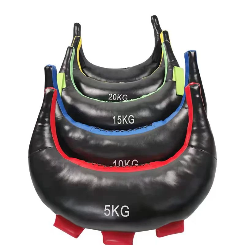 Suples Genuine Fitness Crossfit Wrestling Leather Fitness Functional Training Sandbag Bulgarian Bag