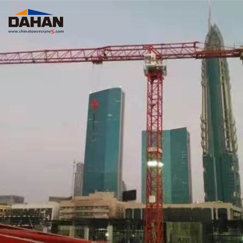 PT7015 Qtz Series Tower Crane, The Maximum Lifting Capacity Is 10t 60m