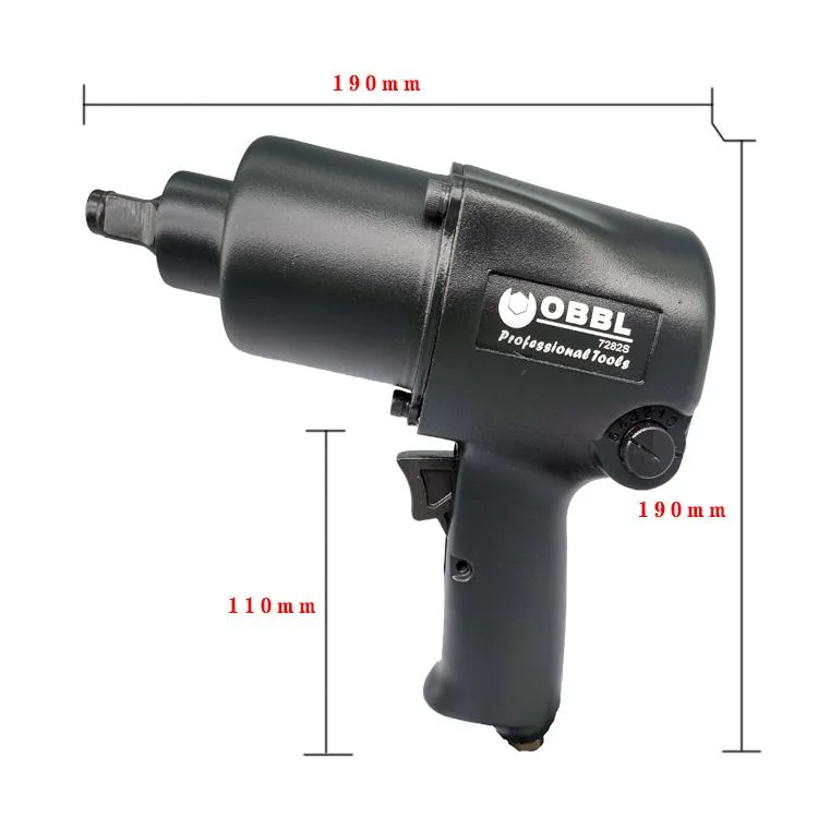 Obbl Professional High quality/High cost performance Pneumatic Tools 1/2" Large Torsion Air Impact Wrench Air Drill Auto Repair Torque Wrench Set